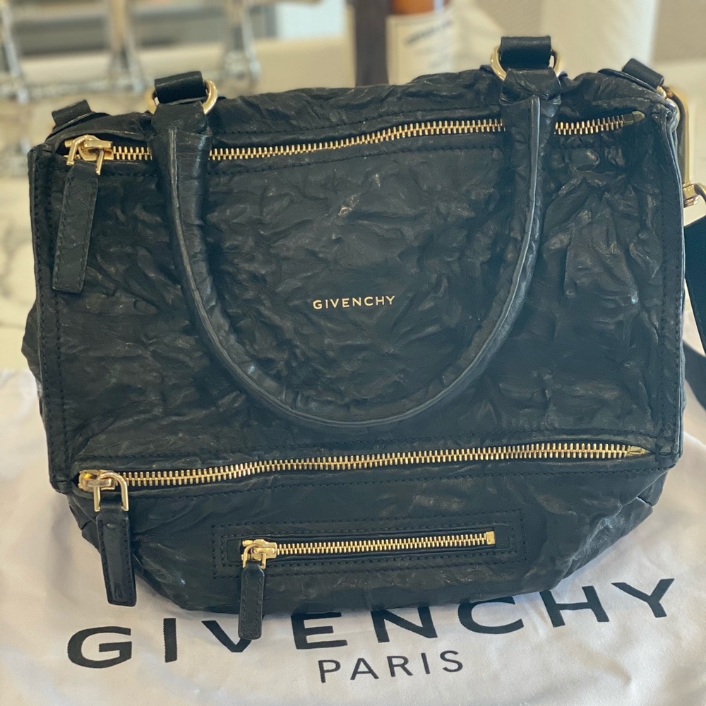 Givenchy Pandora Medium Leather Satchel Bag